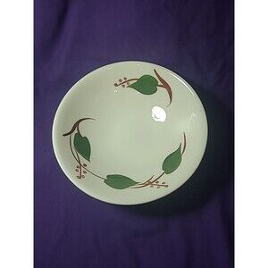 Blue Ridge Southern Potteries round Serving Bowl Stanhome Ivy #4325 Vintage